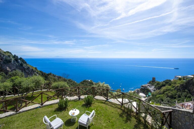 View of the sea from the Amalfi Coast Getaway property