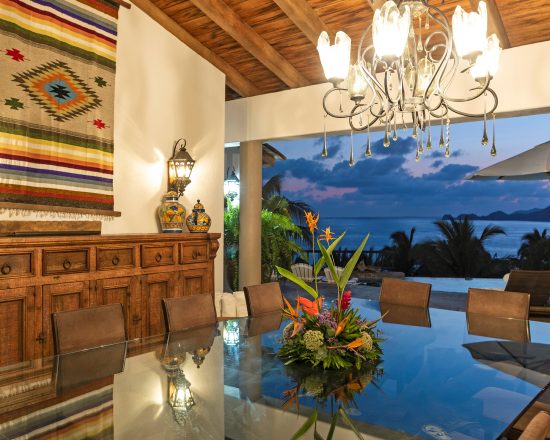 Casa de Sofia dining room view